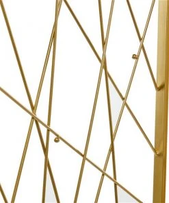 Grayson Lane 3-Panel Gold Metal Folding Glam Style Room Divider 7 Grayson Lane 3-Panel Gold Metal Folding Glam Style Room Divider -GRAYSON LANE shop 330901991 AlternateImage3 l