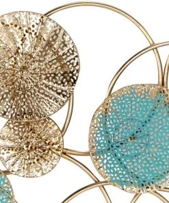 Grayson Lane 16-in H x 48-in W Copper Metal Modern/Contemporary Ornamental Wall Accent 2 Grayson Lane 16-in H x 48-in W Copper Metal Modern/Contemporary Ornamental Wall Accent -GRAYSON LANE shop 330902003 AlternateImage5 l