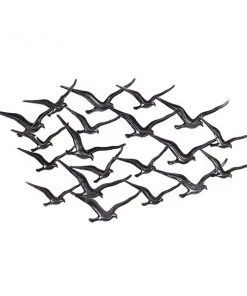 Grayson Lane 27-in H x 48-in W Gold Metal Coastal Animals Wall Accent -GRAYSON LANE shop 330902016 AlternateImage8 l