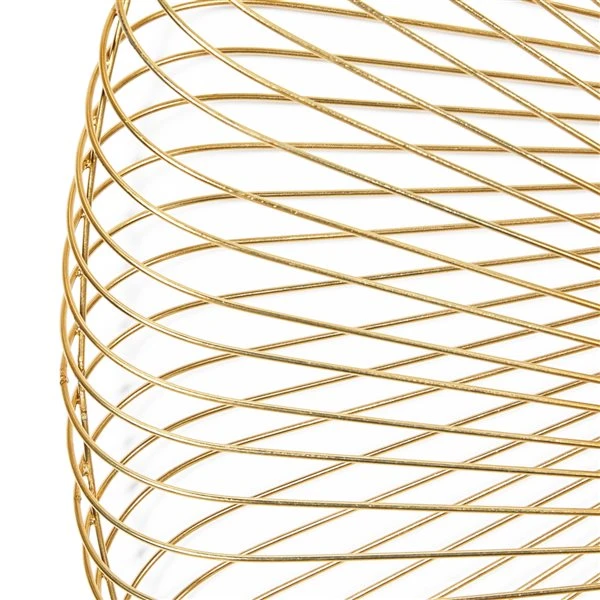 Grayson Lane 40-in L X 40-in W Modern Round Gold Framed Wall Mirror 3 Grayson Lane 40-in L X 40-in W Modern Round Gold Framed Wall Mirror - Image 3