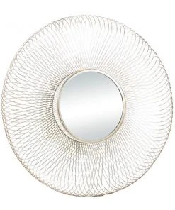 Grayson Lane 40-in L X 40-in W Modern Round Gold Framed Wall Mirror 8 Grayson Lane 40-in L X 40-in W Modern Round Gold Framed Wall Mirror -GRAYSON LANE shop 330902017 AlternateImage5 l