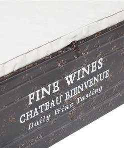 Grayson Lane Industrial Light Beige Storage Bench -GRAYSON LANE shop 330902021 AlternateImage4 l