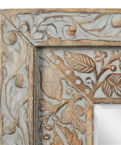 Grayson Lane 48-in L X 35.5-in W Vintage Rectangle Brown Framed Wall Mirror -GRAYSON LANE shop 330902034 AlternateImage3 l