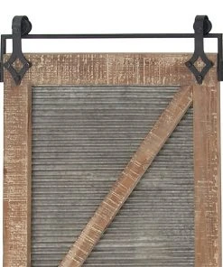 Grayson Lane 67-in H x 25-in W Grey Wood Farmhouse/Rustic Abstract Wall Accent -GRAYSON LANE shop 330902037 AlternateImage5 l