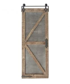 Grayson Lane 67-in H x 25-in W Grey Wood Farmhouse/Rustic Abstract Wall Accent -GRAYSON LANE shop 330902037 AlternateImage7 l