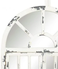 Grayson Lane 46-in L X 26-in W Vintage Arch White Framed Wall Mirror -GRAYSON LANE shop 330902039 AlternateImage3 l