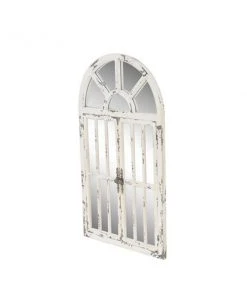 Grayson Lane 46-in L X 26-in W Vintage Arch White Framed Wall Mirror -GRAYSON LANE shop 330902039 AlternateImage6 l