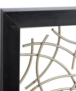 Grayson Lane 48-in H x 16-in W Black Metal Modern/Contemporary Abstract Wall Accent 7 Grayson Lane 48-in H x 16-in W Black Metal Modern/Contemporary Abstract Wall Accent -GRAYSON LANE shop 330902044 AlternateImage5 l