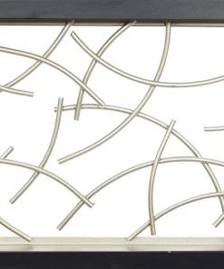 Grayson Lane 48-in H x 16-in W Black Metal Modern/Contemporary Abstract Wall Accent 8 Grayson Lane 48-in H x 16-in W Black Metal Modern/Contemporary Abstract Wall Accent -GRAYSON LANE shop 330902044 AlternateImage6 l