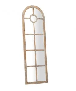 Grayson Lane 71.88-in L X 22.88-in W Coastal Arch Brown Framed Wall Mirror -GRAYSON LANE shop 330902051 AlternateImage5 l