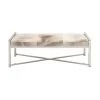 Grayson Lane Contemporary Beige Accent Bench