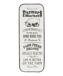 Grayson Lane 42-in H x 16-in W Black Resin Farmhouse/Rustic Words and Text Wall Accent