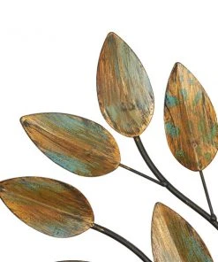 Grayson Lane 27-in H x 48-in W Brown Metal Traditional Nature Wall Accent -GRAYSON LANE shop 330902064 AlternateImage5 l