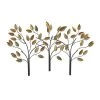 Grayson Lane 27-in H x 48-in W Brown Metal Traditional Nature Wall Accent