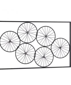 Grayson Lane 30.5-in H x 48-in W Black Metal Transitional Abstract Wall Accent -GRAYSON LANE shop 330902068 AlternateImage7 l