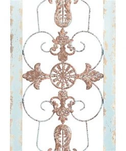 Grayson Lane 47-in H x 14-in W Turquoise Wood and Metal Farmhouse/Rustic Ornamental Wall Accent -GRAYSON LANE shop 330902071 AlternateImage5 l