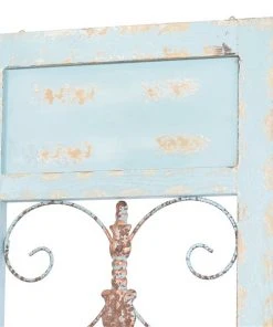 Grayson Lane 47-in H x 14-in W Turquoise Wood and Metal Farmhouse/Rustic Ornamental Wall Accent -GRAYSON LANE shop 330902071 AlternateImage6 l