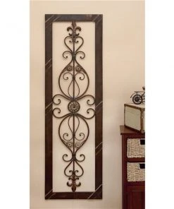 Grayson Lane 62-in H x 1-in W Brown Metal Transitional Ornamental Wall Accent -GRAYSON LANE shop 330902075 AlternateImage3 l