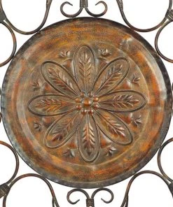 Grayson Lane 45-in H x 45-in W Brown Metal Transitional Ornamental Wall Accent -GRAYSON LANE shop 330902076 AlternateImage5 l