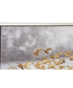 Grayson Lane Gold Wood Framed 33.5-in H x 45-in W Animals Canvas Painting -GRAYSON LANE shop 330902079 AlternateImage3 l