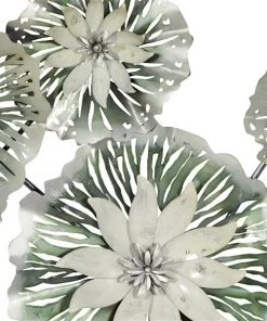 Grayson Lane 52-in H x 28-in W Grey Metal Eclectic Floral and Botanical Wall Accent -GRAYSON LANE shop 330902082 AlternateImage5 l