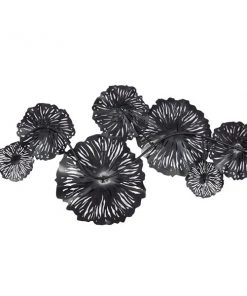 Grayson Lane 52-in H x 28-in W Grey Metal Eclectic Floral and Botanical Wall Accent -GRAYSON LANE shop 330902082 AlternateImage7 l