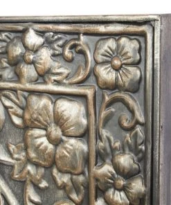 Grayson Lane 36-in x 36-in Silver Metal Rustic Floral Wall Decor -GRAYSON LANE shop 330940649 AlternateImage5 l