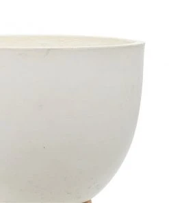 Grayson Lane 15-in x 16-in White Clay Planters - Set of 3 -GRAYSON LANE shop 330940653 AlternateImage3 l