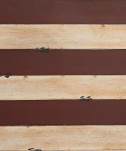 Grayson Lane 38-in x 26-in Red Metal Vintage American Flag Wall Decor -GRAYSON LANE shop 330940669 AlternateImage5 l