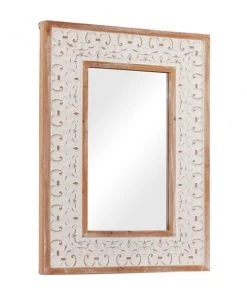 Grayson Lane 35.5-in x 27.5-in Rectangle White Farmhouse Framed Wall Mirror -GRAYSON LANE shop 330940673 AlternateImage5 l