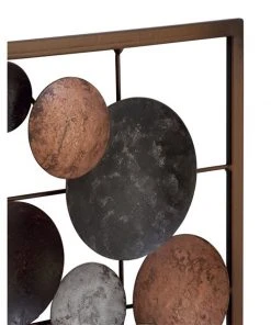 Grayson Lane 11-in x 29-in Multicoloured Metal Contemporary Abstract Wall Decor - Set of 2 -GRAYSON LANE shop 330940686 AlternateImage5 l