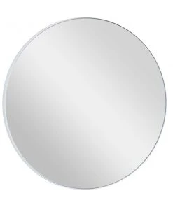 Grayson Lane 24-in x 24-in Round White Contemporary Framed Wall Mirror -GRAYSON LANE shop 330940687 AlternateImage5 l
