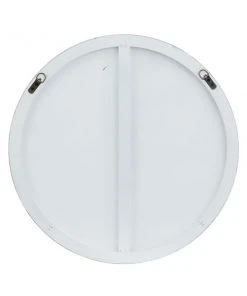 Grayson Lane 24-in x 24-in Round White Contemporary Framed Wall Mirror -GRAYSON LANE shop 330940687 AlternateImage7 l