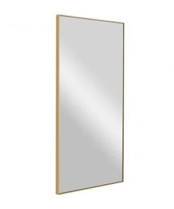 Grayson Lane 36-in x 18-in Rectangle Gold Contemporary Framed Wall Mirror -GRAYSON LANE shop 330940704 AlternateImage5 l