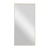 Grayson Lane 36-in x 18-in Rectangle Gold Contemporary Framed Wall Mirror