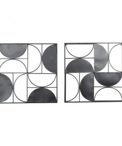 Grayson Lane 20-in x 20-in Brown Metal Contemporary Wall Decor - Set of 2 -GRAYSON LANE shop 330940706 AlternateImage7 l