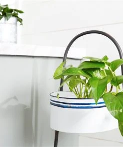 Grayson Lane 38-in x 15-in White 3-Tier Farmhouse Metal Display Shelving Unit -GRAYSON LANE shop 330940710 AlternateImage2 l