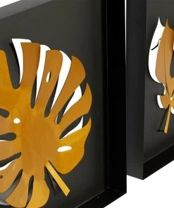 Grayson Lane 9 12-in x 13-in Gold Metal Contemporary Wall Decor - Set of 9 -GRAYSON LANE shop 330940722 AlternateImage5 l