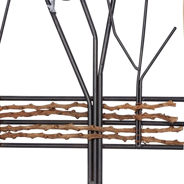 Grayson Lane 13-in x 32-in Black Metal Farmhouse Wall Decor - Set of 2 3 Grayson Lane 13-in x 32-in Black Metal Farmhouse Wall Decor - Set of 2 - Image 3