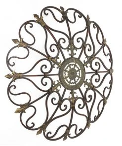 Grayson Lane 29-in x 29-in Brown Iron Rustic Wall -GRAYSON LANE shop 330940724 AlternateImage7 l