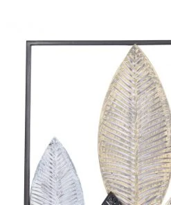 Grayson Lane 20-in x 37-in Black Metal Farmhouse Floral Wall Decor -GRAYSON LANE shop 330940727 AlternateImage6 l