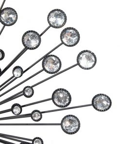 Grayson Lane 16-in x 20-in x 24-in Black Metal Glam Wall Decor - Set of 3 -GRAYSON LANE shop 330940740 AlternateImage5 l