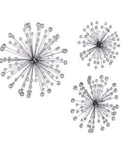 Grayson Lane 16-in x 20-in x 24-in Black Metal Glam Wall Decor - Set of 3 -GRAYSON LANE shop 330940740 AlternateImage7 l