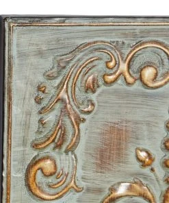 Grayson Lane 16-in x 16-in Brass Metal Rustic Wall Decor - Set of 4 -GRAYSON LANE shop 330940744 AlternateImage6 l