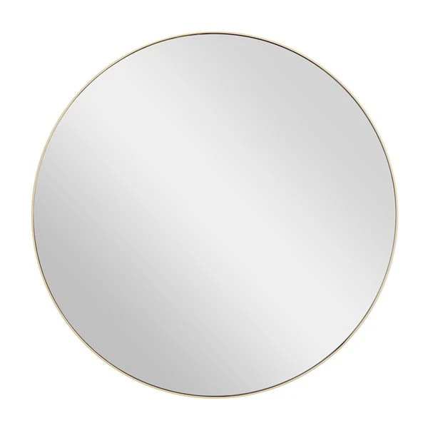 330940747_MainImage_001_l.jpg Grayson Lane 24-in x 24-in Round Gold Contemporary Framed Wall Mirror -GRAYSON LANE shop 330940747 MainImage 001 l