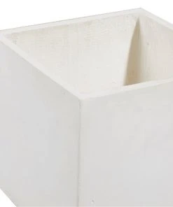 Grayson Lane 14-in x 18-in White Clay Planters - Set of 2 -GRAYSON LANE shop 330940749 AlternateImage4 l