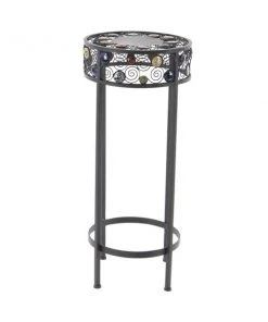 Grayson Lane 28-in Black Outdoor Round Cast Iron Plant Stands - Set of 3 -GRAYSON LANE shop 330940751 AlternateImage5 l