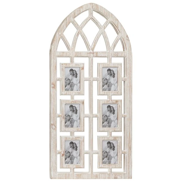 Grayson Lane 41-in x 19-in x 1-in Wooden Vintage Wall Photo Frame - Light Brown 1 Grayson Lane 41-in x 19-in x 1-in Wooden Vintage Wall Photo Frame - Light Brown