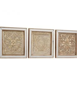 Grayson Lane 16-in x 16-in Brown Metal Glam Floral Wall Decor - Set of 3 -GRAYSON LANE shop 330940764 AlternateImage7 l