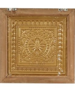 Grayson Lane 16-in x 16-in Brown Metal Glam Floral Wall Decor - Set of 3 -GRAYSON LANE shop 330940764 AlternateImage8 l